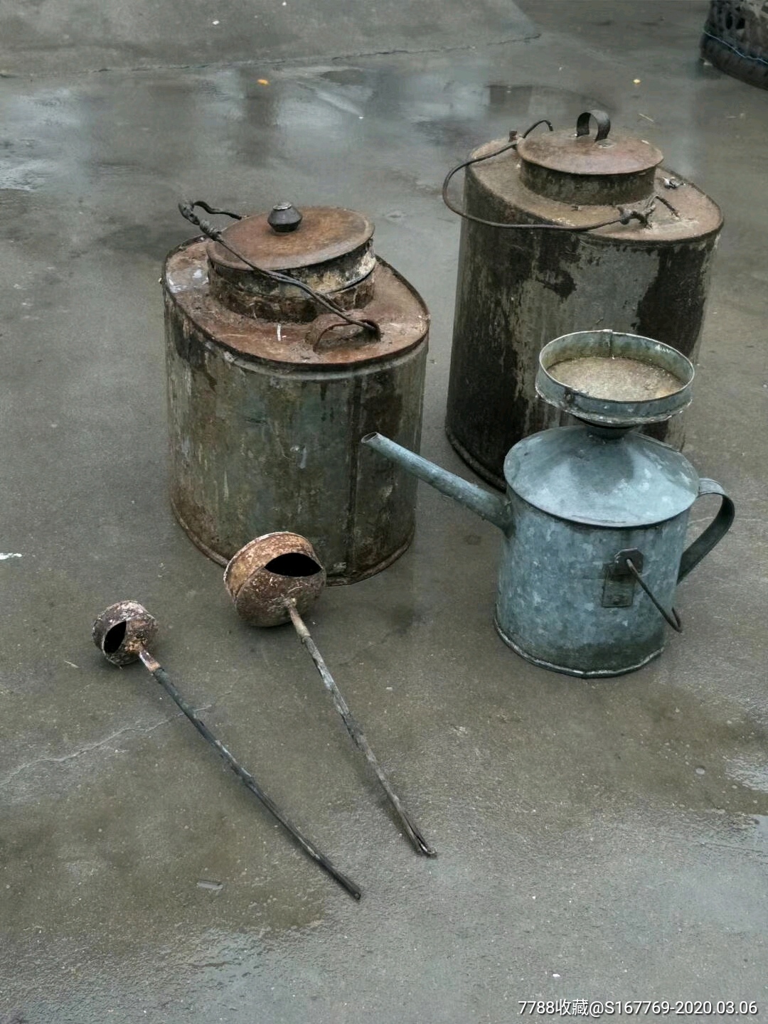 卖芝麻酱香油的老工具一套