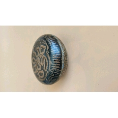 宋元时期磁州窑黒釉刻花老粉盒（）(se71497414)_7788收藏__收藏热线