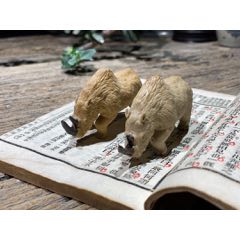 1698石湾窑犀牛公仔摆件(se71499553)_7788收藏__收藏热线