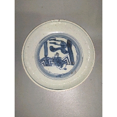 【青花人物盘】(se71501897)_7788收藏__收藏热线