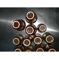 老物件酱釉窰变小号酒盅一套(se71509513)_7788收藏__收藏热线