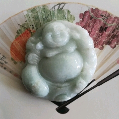 翡翠布袋和尚挂件(se71502924)_7788收藏__收藏热线