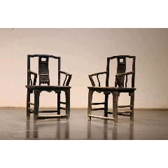 清代，榆木南官帽。(se71502972)_7788收藏__收藏热线