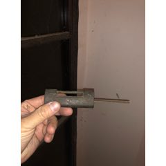 民国原配铜锁一件(se71504544)_7788收藏__收藏热线