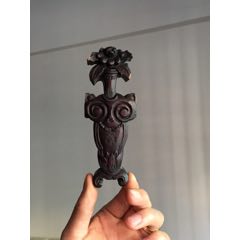 《特价》精工木雕，清代《平安如意，花开富贵》摆件(se71505772)_7788收藏__收藏热线