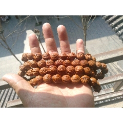 秦岭小龙纹-野生桃核佛珠(se71505901)_7788收藏__收藏热线