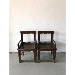 玫瑰椅榆木清末老椅子老家具(se71507690)_7788收藏__收藏热线