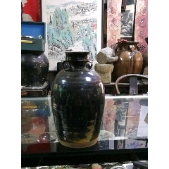 农村收获！双系黑釉酒瓶！(se71508280)_7788收藏__收藏热线