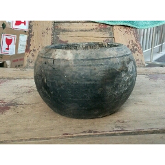 木胎黑大漆围棋罐一只(se71511253)_7788收藏__收藏热线