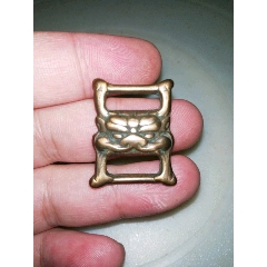 黄铜经书扣天铁托甲藏传挂饰殊胜狮子庄严(se71511482)_7788收藏__收藏热线