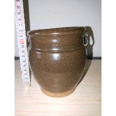 精品茶叶末釉双耳小罐(se71511635)_7788收藏__收藏热线