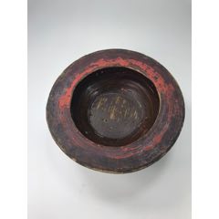 老高脚贡盘，俗称千层柳杉木片贡盘(se71511623)_7788收藏__收藏热线