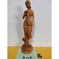 崖柏木雕美女。(se71512184)_7788收藏__收藏热线