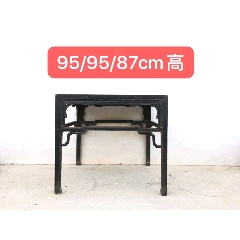 清代大漆老方桌，品好完整牢固。四平制式，秀气唯美。茶室喝茶用。(se71512198)_7788收藏__收藏热线