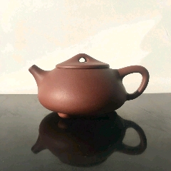 精品紫砂壶一把，砂质细腻，造型简单大气，收藏佳品，尺寸如图(se71512459)_7788收藏__收藏热线