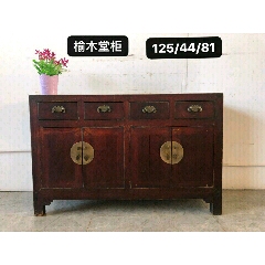 榆木老堂柜，完整无缺，做工精致，铜件齐全，源头无修补，尺寸见图！(se71512504)_7788收藏__收藏热线