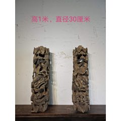 老香樟木雕狮子(se71513005)_7788收藏__收藏热线