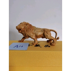 崖柏木雕狮子。(se71513225)_7788收藏__收藏热线