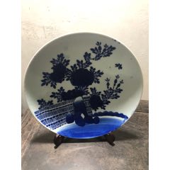 清代青花盘(se71513221)_7788收藏__收藏热线