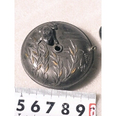 满洲国遗留水滴，砚滴，蛤蟆金蝉图案造型(se71513317)_7788收藏__收藏热线