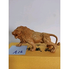 崖柏木雕狮子。(se71513475)_7788收藏__收藏热线