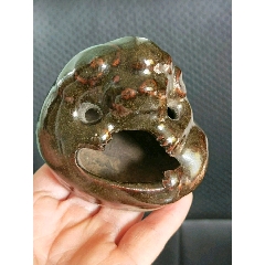 明代茶叶末釉海兽笔洗，(se71513446)_7788收藏__收藏热线