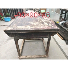 清代供桌，用料厚重，全品无松动，家居供奉上神先人上品(se71514042)_7788收藏__收藏热线