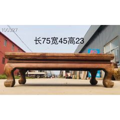 清代罗汉腿炕桌，完整牢固，造型精美，整体简洁素雅，包浆自然，皮壳老辣，尺寸见图。(se71514137)_7788收藏__收藏热线