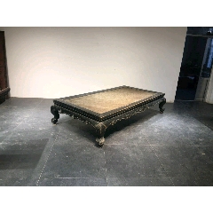 明，黑大漆，三弯腿，虎爪踩球榻。线条流畅，张弛有度。(se71514510)_7788收藏__收藏热线