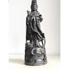 晚清檀木观音像(se71516183)_7788收藏__收藏热线