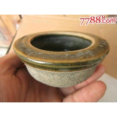 清代文房绿釉水盂(se71516187)_7788收藏__收藏热线