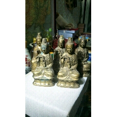 工艺品，观音像五个合售(se71516649)_7788收藏__收藏热线