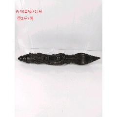 老檀木毛笔摆件(se71517098)_7788收藏__收藏热线