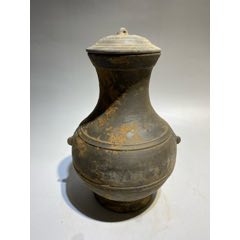 古玩陶器古董高古陶瓷汉代铺首瓶(se71517364)_7788收藏__收藏热线