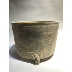 古玩陶器古董高古陶汉代陶奁(se71517414)_7788收藏__收藏热线