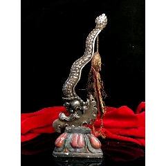 藏传佛教卍实修法器老天铁法器品相如图实物实拍藏地老天铁纯手工雕刻攒刻打磨，(se71517607)_7788收藏__收藏热线