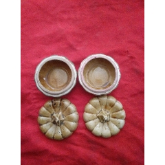 清代南瓜粉盒子一对(se71517635)_7788收藏__收藏热线