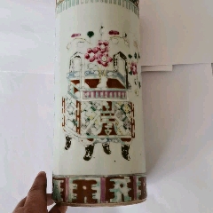 民国名家森发荣花卉帽筒景德镇老瓷器包老古董收藏品老物件陈设摆件包老古董收藏(se71518009)_7788收藏__收藏热线