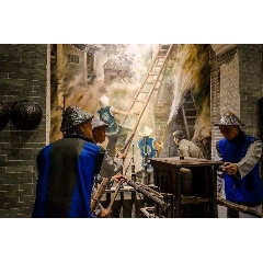 竹编老消防帽两顶消防无论古代现代，都是英雄(se71518026)_7788收藏__收藏热线