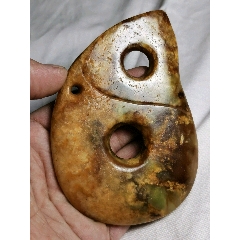 以前收的老玉猪龙，造型很少，，，高古玉器红山玉器红山文化(se71518223)_7788收藏__收藏热线