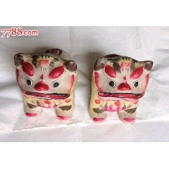 山东高密一绝-泥塑叫虎(se71521204)_7788收藏__收藏热线