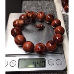 海南黄花梨老料油梨手串，1.8珠，包真(se71523065)_7788收藏__收藏热线