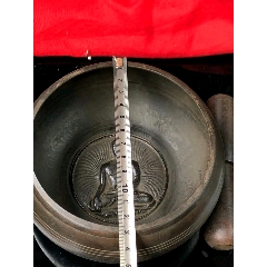 藏地回流老佛音碗佛音钵品相如图实物拍照藏地纯手工打造，包浆厚重，音色(se71524112)_7788收藏__收藏热线