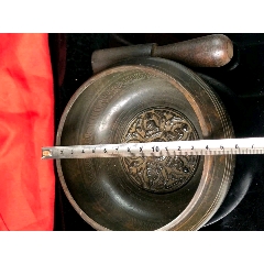 藏地回流老佛音碗佛音钵品相如图实物拍照藏地纯手工打造，包浆厚重，音色(se71524124)_7788收藏__收藏热线