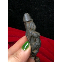 巨阳神挂件带带老琉璃佩珠br/品相如图实物拍照br/纯铜材质，(se71534468)_7788收藏__收藏热线