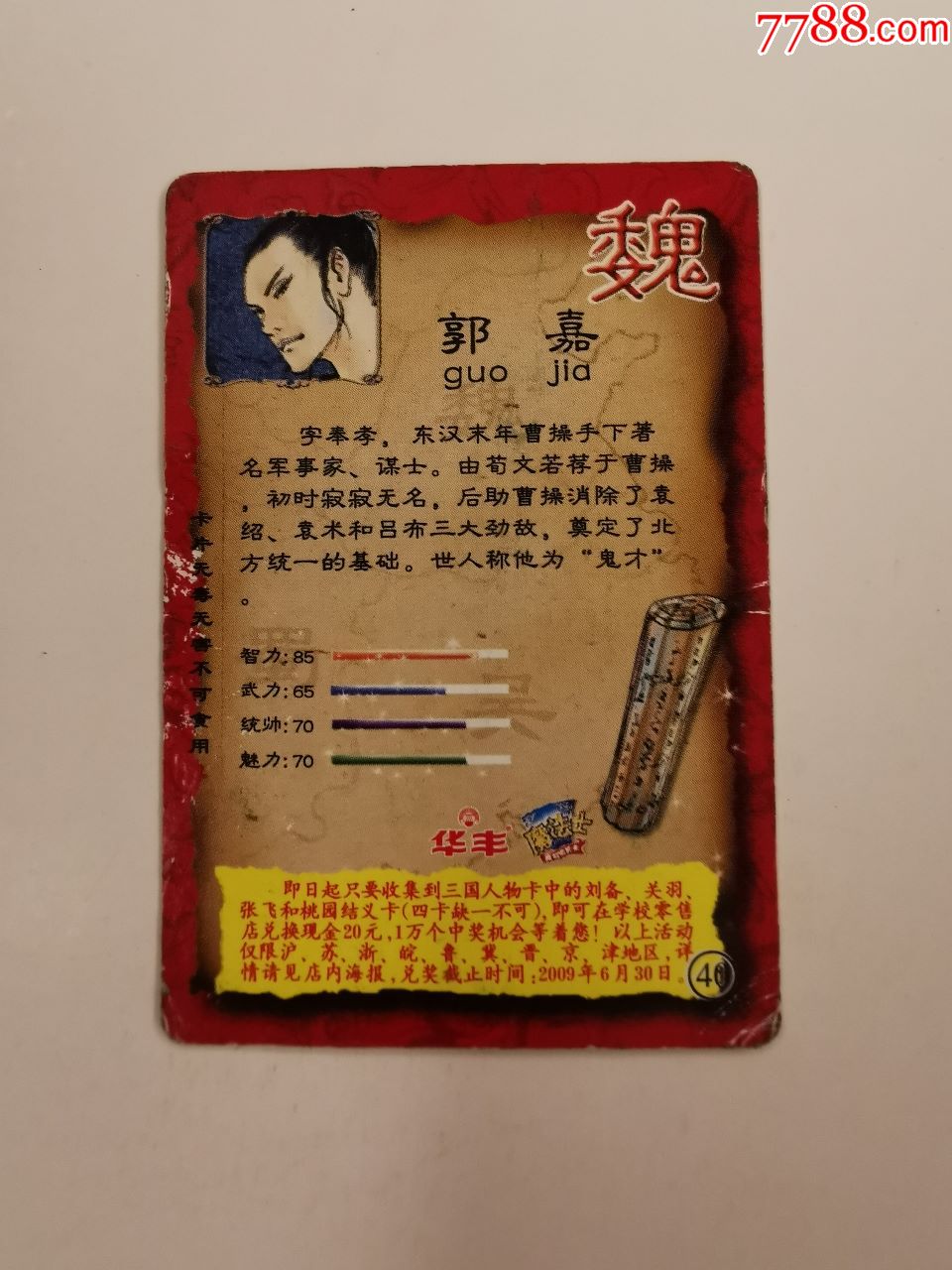 华丰·魔法士·三国(40)郭嘉