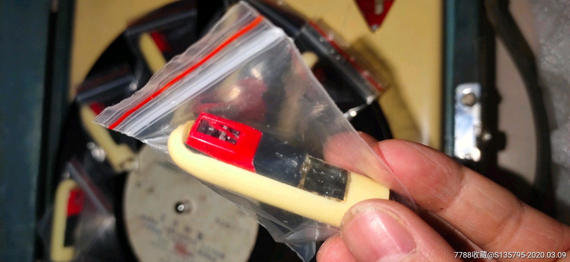 206唱头唱针立体声唱头已改装压电陶瓷立体声唱头