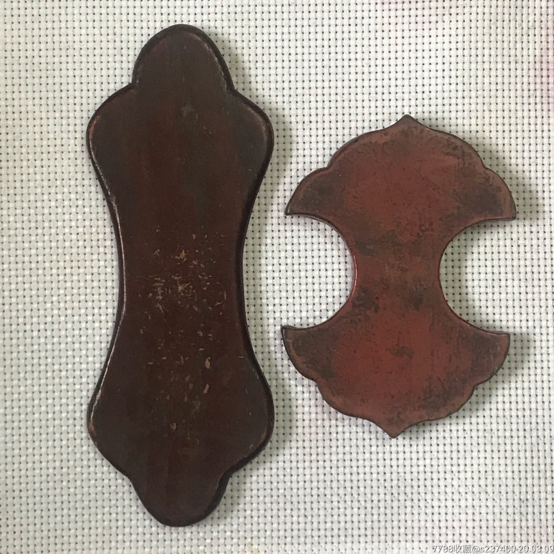 老线板民国老货手工木雕艺品老缠线板品好怀旧藏品日用保真包老