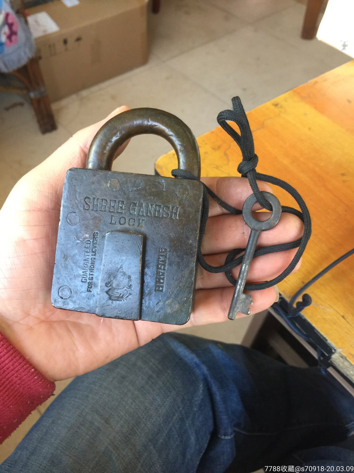 shreeganesh-lock-钥匙没用.