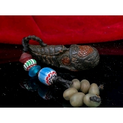 巨阳神挂件巨阳神护身符品相如图，纯铜材质，纯手工雕刻攒刻(se71547494)_7788收藏__收藏热线